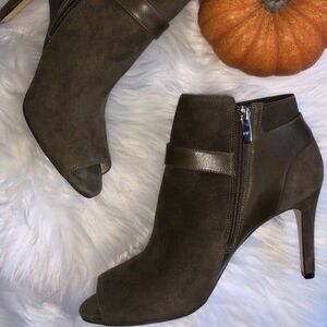 Marc Fisher Shimmee Open Toe Bootie 8M